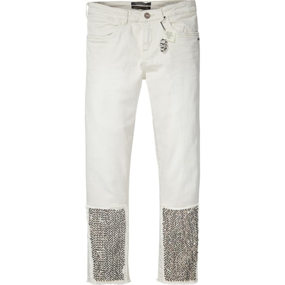 Scotch Soda Slim Boyfriend Sequined Jeans